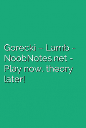 Gorecki – Lamb