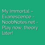 My Immortal – Evanescence