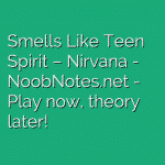 Smells Like Teen Spirit – Nirvana