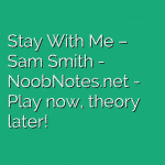Stay With Me – Sam Smith
