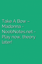 Take A Bow – Madonna
