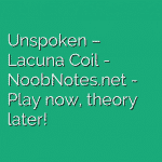 Unspoken – Lacuna Coil
