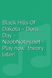 Black Hills Of Dakota – Doris Day