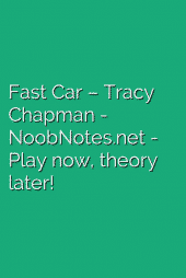 Fast Car – Tracy Chapman