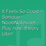 It Feels So Good – Sonique
