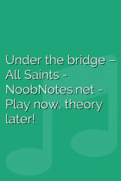 Under the bridge – All Saints