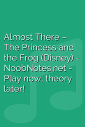 Almost There – The Princess and the Frog (Disney)