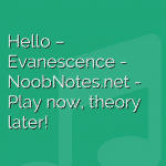 Hello – Evanescence