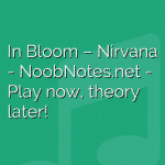 In Bloom – Nirvana