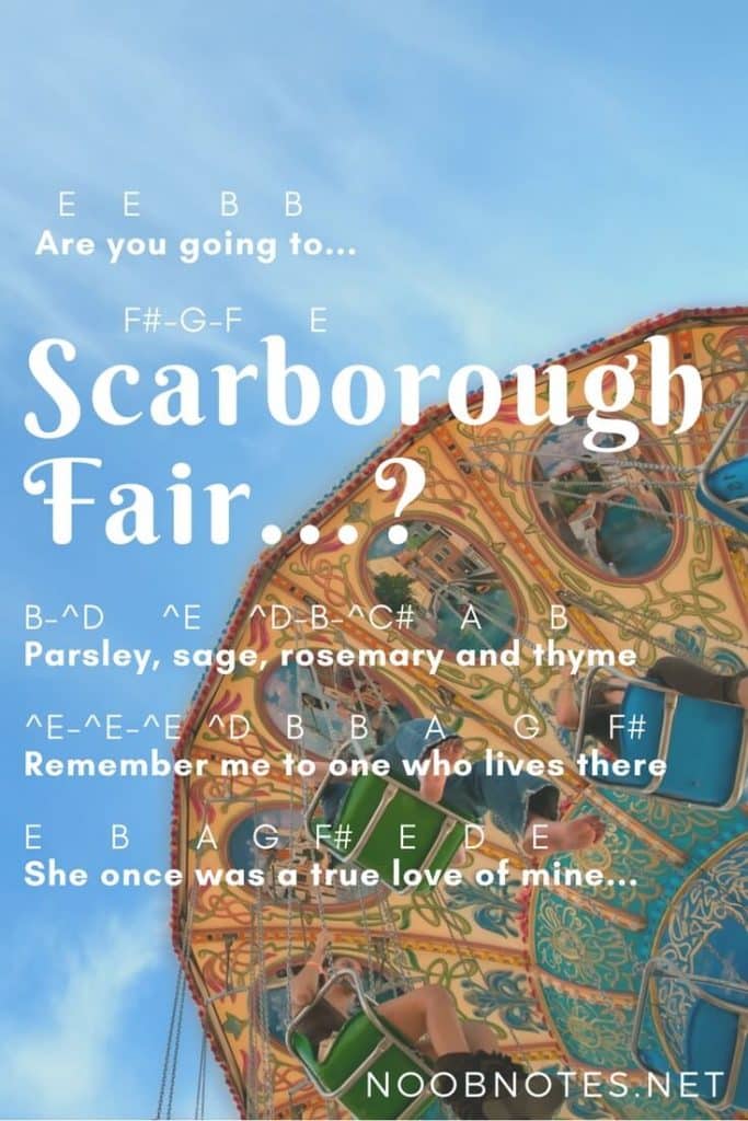 Scarborough Fair is a traditional English song covered and