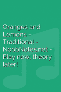 Oranges and Lemons – Traditional