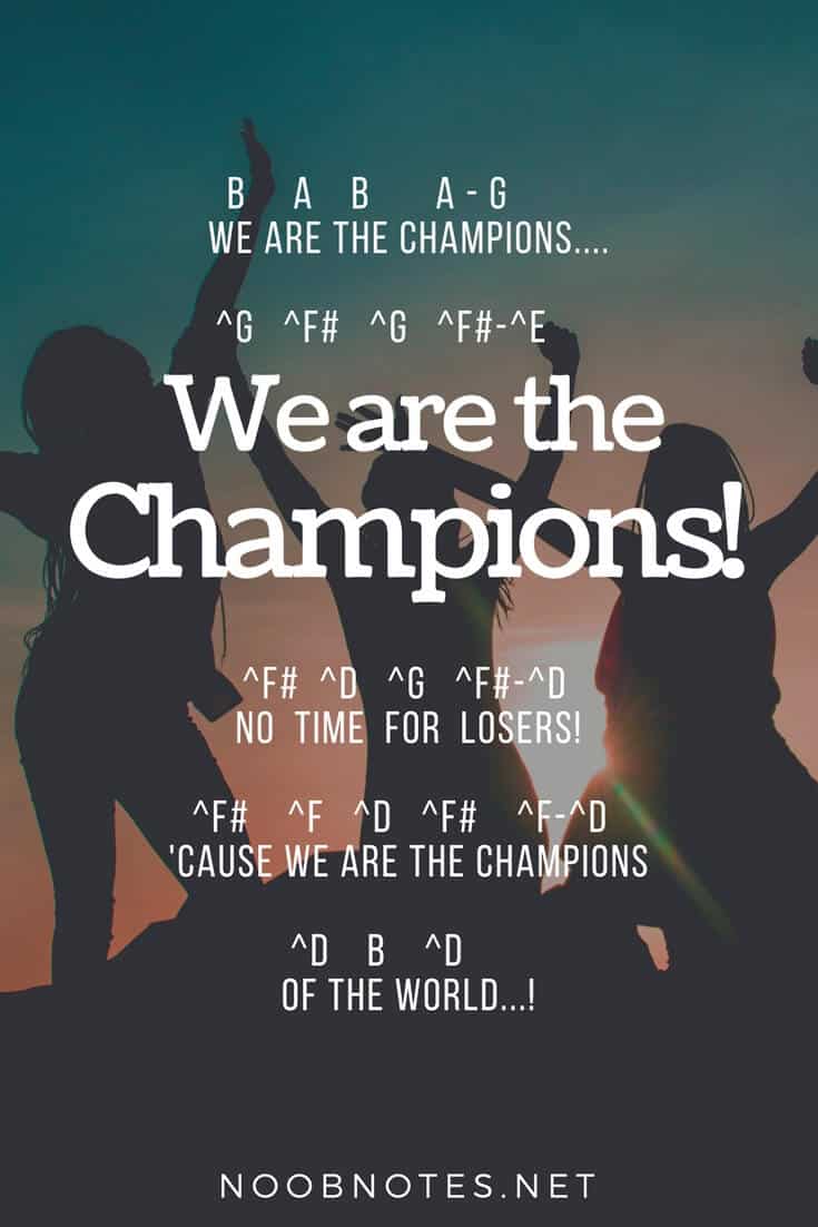 songs we are the champions