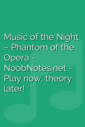 Music of the Night – Phantom of the Opera