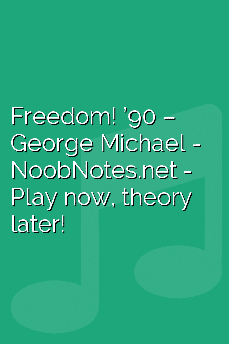 Freedom! ’90 – George Michael