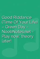 Good Riddance (Time Of Your Life) – Green Day