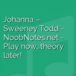 Johanna – Sweeney Todd