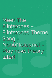 Meet The Flintstones – Flintstones Theme Song