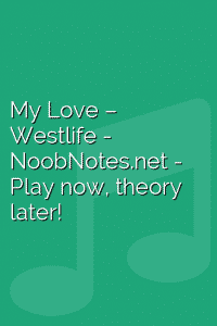 My Love – Westlife