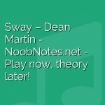 Sway – Dean Martin