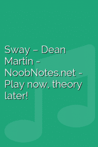 Sway – Dean Martin