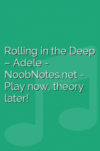 Rolling in the Deep – Adele