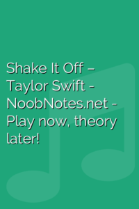 Shake It Off – Taylor Swift
