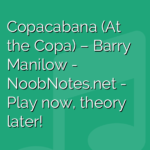 Copacabana (At the Copa) – Barry Manilow