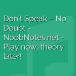 Don’t Speak – No Doubt