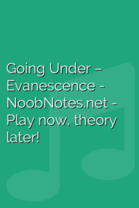 Going Under – Evanescence