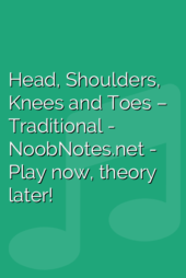 Head, Shoulders, Knees and Toes – Traditional