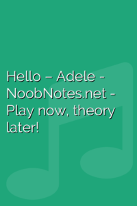 Hello – Adele