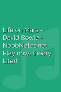 Life on Mars – David Bowie