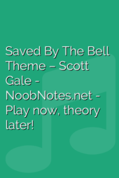 Saved By The Bell Theme – Scott Gale