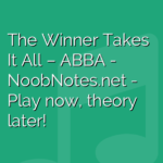 The Winner Takes It All – ABBA