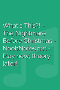 What’s This?! – The Nightmare Before Christmas