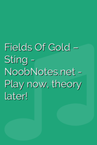 Fields Of Gold – Sting