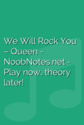 We Will Rock You – Queen