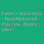 Fallin' - Alicia keys