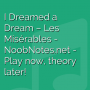 I Dreamed a Dream - Les Miserables
