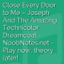 Close Every Door to Me – Joseph And The Amazing Technicolor Dreamcoat