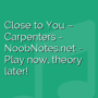 Close to You - The Carpenters