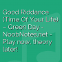 Good Riddance (Time Of Your Life) - Green Day