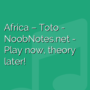 Africa - Toto