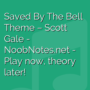 Saved By The Bell Theme - Scott Gale