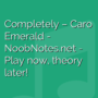 Completely - Caro Emerald